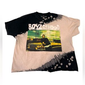BOYZ in the Hood | tye dye cropped shirt
